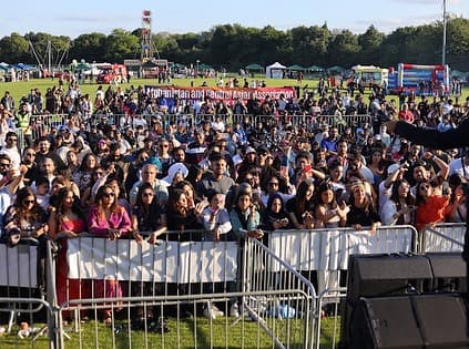 A vibrant BollyGroove event mela